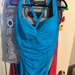 Torrid Teal Swimsuit